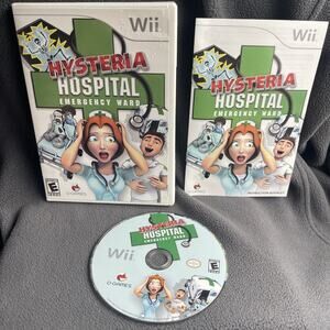 Wii Hysteria Hospital: Emergency Ward (Nintendo Wii, 2009) Preowned
